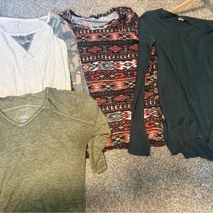 LOT of 4 Size Large shirts